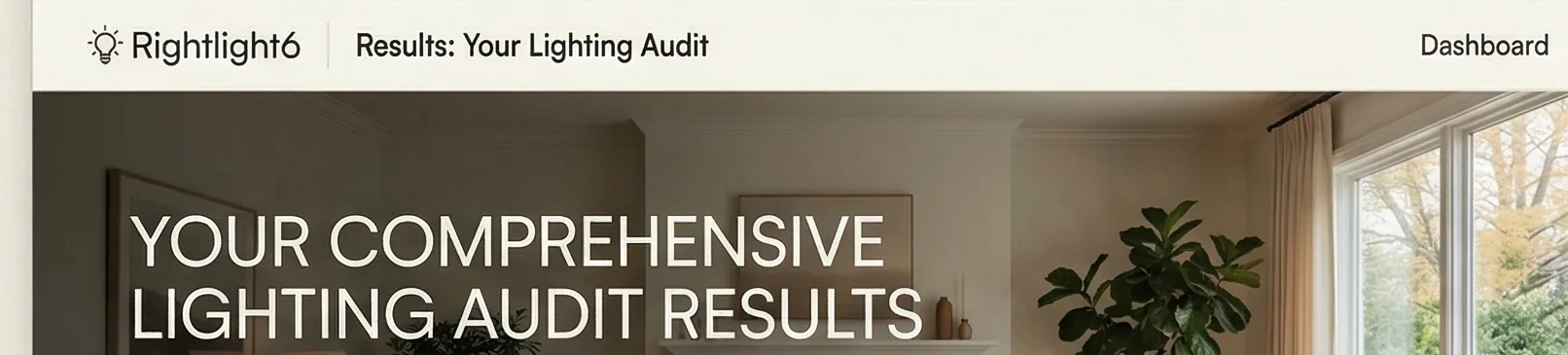 Results hero crop from the Rightlight6 mockup