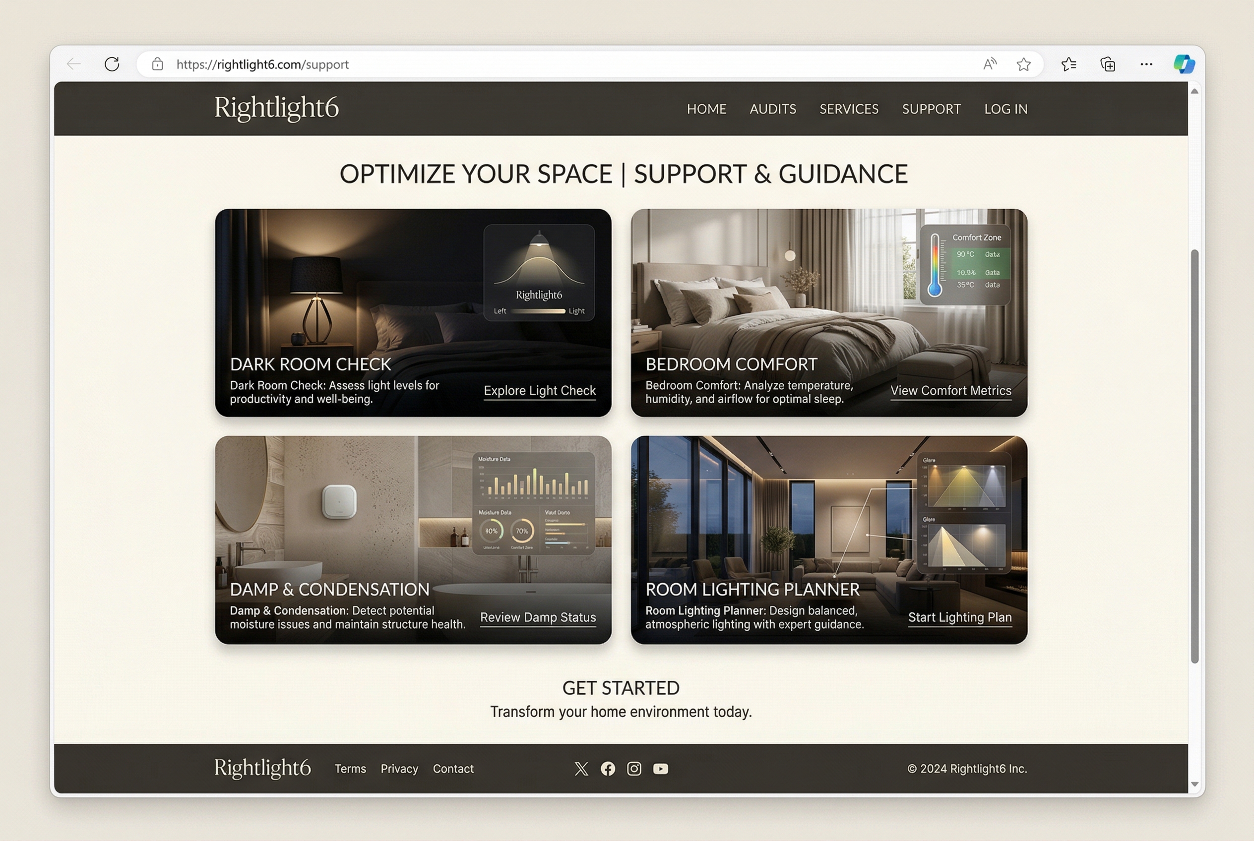 Rightlight6 premium room scene used on the about page